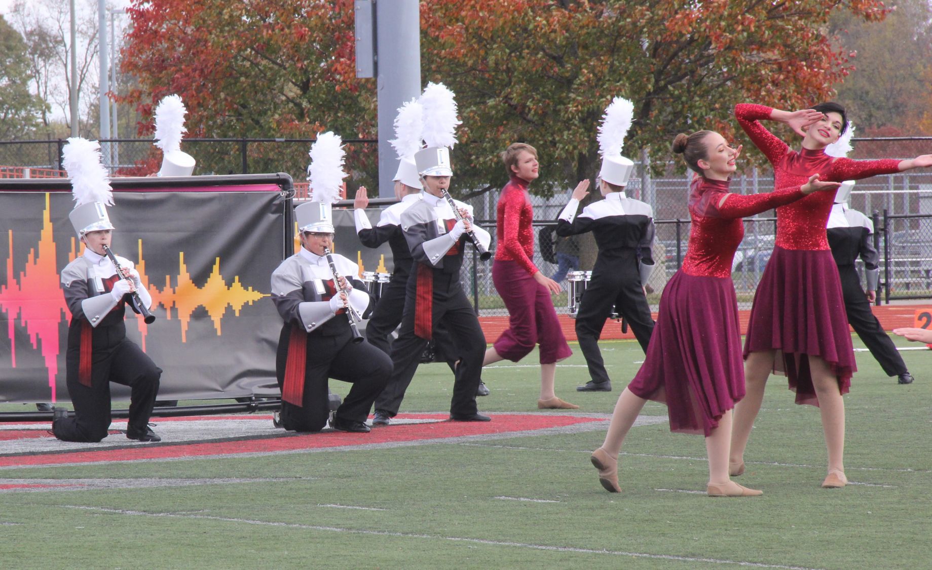 Baron Brigade performs at ISSMA semi-state